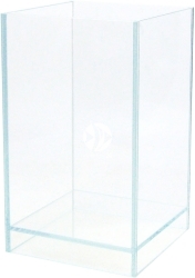VIV Levitate Natural PURE 150x150x250mm (151-01) - Małe, ultra transparentne akwarium lewitujące