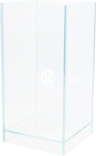 VIV Levitate Natural PURE 150x150x300mm (151-02) - Małe, ultra transparentne akwarium lewitujące