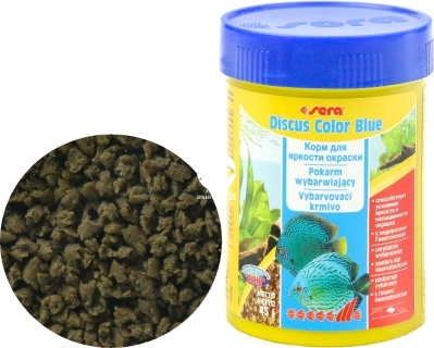 SERA Discus Color Blue (00324) - Specjalny tonący granulat dla paletek zielonych i niebieskich