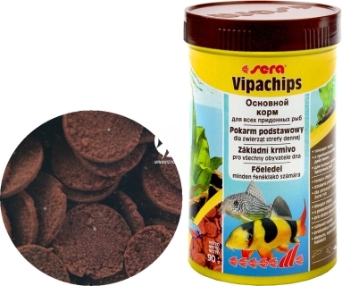 SERA Vipachips (00514) - Pokarm dla ryb akwariowych dennych