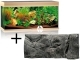 Rio 180 LED Jasne drewno (dąb) + Tło Orinoco Juwel - Zawiera: akwarium z pełnym wyposażeniem, tło strukturalne