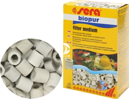 SERA BioPur 750g (08420) - Biologiczny wkład do filtra do akwarium (ceramika)