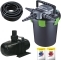 AQUA NOVA Zestaw do filtracji oczka 3000-9000l ECO - Zawiera: filtr ciśnieniowy, pompa, wąż spiralny