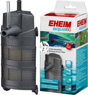EHEIM Aqua 60 (2206020) - Narożny filtr wewnętrzny do małych i średnich akwariów.