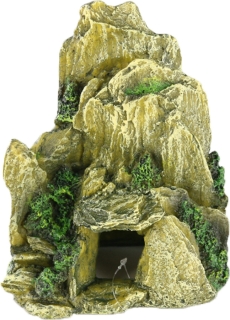AQUA DELLA (Uszkodzona 6) Stone ML (234-104569) - Sztuczna grota, skały z mchem do akwarium