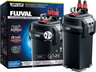 FLUVAL Filtr Kubełkowy 207 (A444) - Filtr zewnętrzny + media filtracyjne