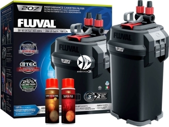 FLUVAL Filtr Kubełkowy 207 (A444) - Filtr zewnętrzny + media filtracyjne
