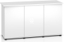 JUWEL Rio 450 LED Biały + Szafka - Zawiera: Wyposażone akwarium z oświetleniem LED, szafka