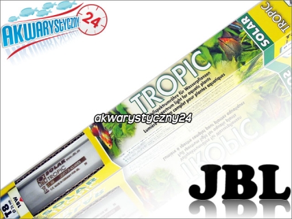 JBL SOLAR TROPIC T8 (61615) - Świetlówka T8 do akwarium tropikalnego, roślinnego o pełnym spektrum światła.