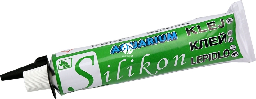Czarny Silikon Akwarystyczny 135ml - Czarny silikon do akwarium