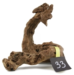 ROTALA Premium Dark Old Wood nr 33 (szt) - Ciemny, dekoracyjny korzeń do akwarium