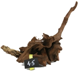 Premium Dark Old Wood nr 45 (szt) - Ciemny, dekoracyjny korzeń do akwarium