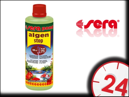 SERA POND ALGENSTOP 250ml - Środek na glony pływające i nitkowe do stawu