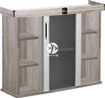 DIVERSA Szafka Modern 100x50x77cm (118558) - Szafka pod akwarium ze szklanymi drzwiami w 11 kolorach do wyboru