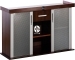 DIVERSA Szafka Modern 120x40x77cm (118713) - Szafka pod akwarium ze szklanymi drzwiami w 11 kolorach do wyboru Orzech