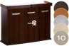 Szafka Solid 100x40x75cm Czarny