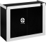 DIVERSA Szafka Fine 100x40x70cm (118444) - Dwudrzwiowa szafka pod akwarium w 4 kolorach Czarno-biały