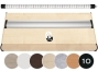 Pokrywa Platino LED 80x35cm (1x17W) Czarny