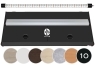 Pokrywa Platino LED 100x40cm (1x20W) Czarny