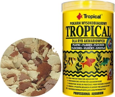 TROPICAL Tropical - Wysokobiałkowy, podstawowy pokarm płatkowany