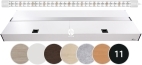 Pokrywa Platino LED 120x50cm (1x24W) Czarny