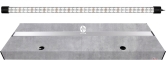 DIVERSA Pokrywa Platino LED 120x50cm (1x24W) (117190) - Aluminiowa obudowa z oświetleniem LED Beton