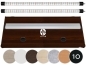 Pokrywa Platino LED 120x50cm (2x30W) Czarny