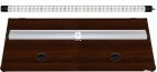 Pokrywa Platino LED 150x50cm (1x36W) Orzech