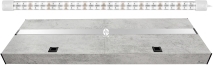 Pokrywa Platino LED 150x50cm (1x27W) Beton