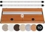Pokrywa Platino LED 150x50cm (2x27W) Czarny