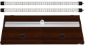 Pokrywa Platino LED 150x50cm (2x36W) Orzech