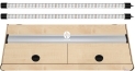 Pokrywa Platino LED 150x50cm (2x36W) Klon