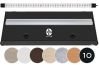 Pokrywa Platino LED 160x60cm (1x36W) Czarny
