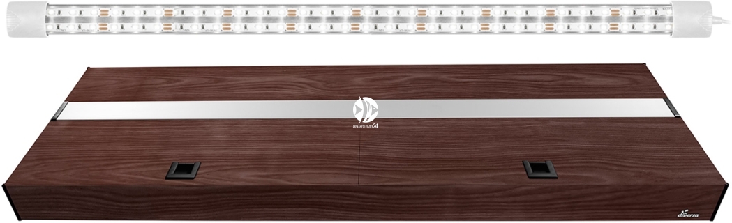 DIVERSA Pokrywa Platino LED 200x60cm (1x30W) (117275) - Aluminiowa obudowa z oświetleniem LED