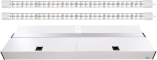 DIVERSA Pokrywa Platino LED 200x60cm (2x30W) (117282) - Aluminiowa obudowa z oświetleniem LED Biały