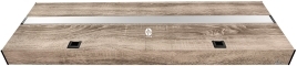 DIVERSA Pokrywa Platino LED 200x60cm (2x30W) (117282) - Aluminiowa obudowa z oświetleniem LED