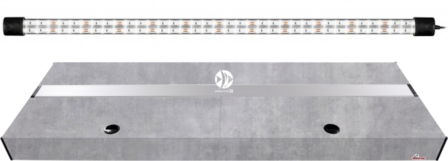 DIVERSA Pokrywa Platino LED 200x80cm (1x30W) (117306) - Aluminiowa obudowa z oświetleniem LED