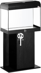 DIVERSA Zestaw Akwariowy Comfort 54l LED Czarny - Zawiera: akwarium, pokrywa, oświetlenie LED, szafka
