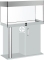 DIVERSA Zestaw Akwariowy Comfort 160l 2xLED Popiel (Srebrny) - Zawiera: akwarium, pokrywa, oświetlenie LED, szafka