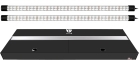 DIVERSA Zestaw Akwariowy Comfort 200l 2xLED Czarny - Zawiera: akwarium, pokrywa, oświetlenie LED, szafka